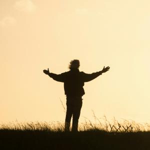 Sunset Person Photo